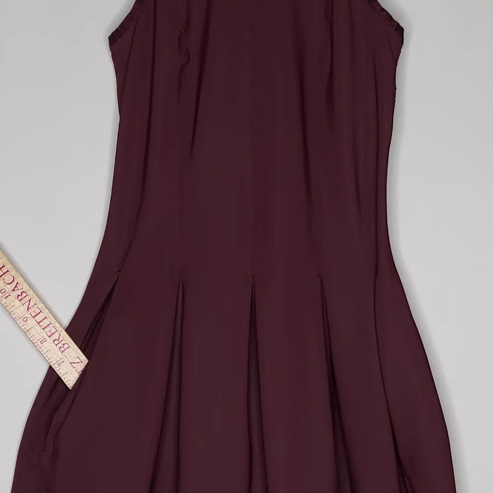 Lululemon Dress 4 Maroon‎ Tennis Skater Here To There Travel Discontinued Rare